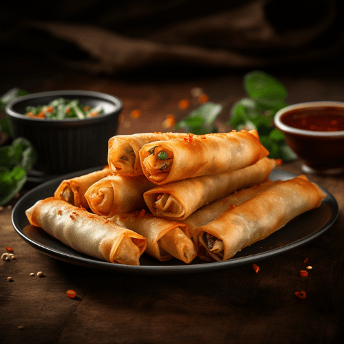 Cheese Spring Rolls